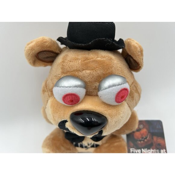 Funko Five Nights at Freddy's Nightmare Freddy Fazbear 8” Plush FNAF 2016 - Picture 3 of 10